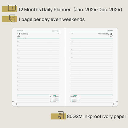 POPRUN 2024 Daily Planner