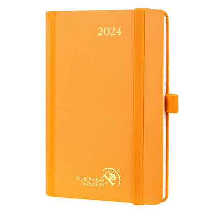 POPRUN 2024 Weekly Planner Orange