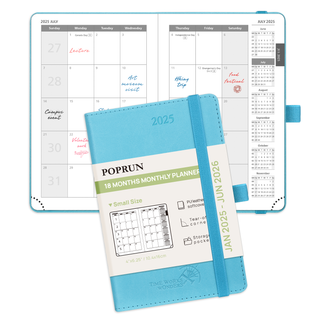 POPRUN 2025 Monthly Planner