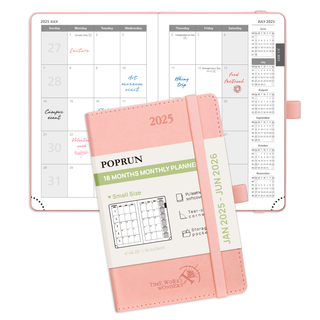 POPRUN 2025 Monthly Planner