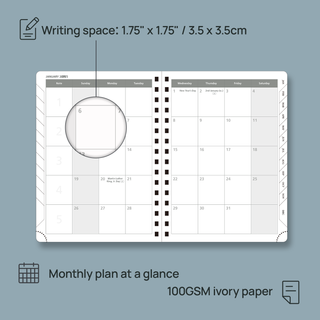 POPRUN 2025 Weekly Planner