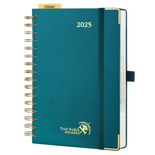 POPRUN 2025 Daily Planner Pacific Green