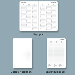 POPRUN 2025 Weekly Planner