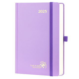 POPRUN 2025 Daily Planner Violet