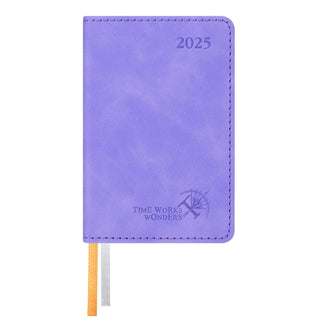 POPRUN 2025 Weekly and Monthly Planner Lilac