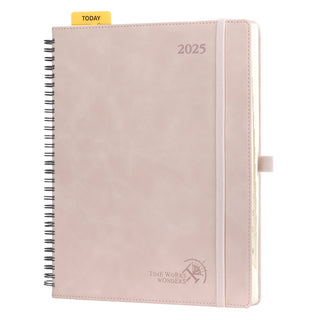 POPRUN 2025 Weekly Planner Sakura Pink