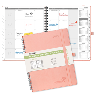 POPRUN 2025 Monthly Planner