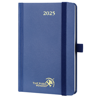 POPRUN 2025 Weekly Planner Night Sky Blue