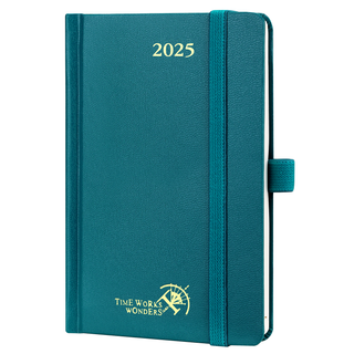 POPRUN 2025 Weekly Planner Pacific Green