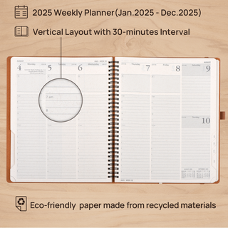 POPRUN 2025 Weekly Planner