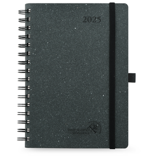 POPRUN 2025 Daily Planner Black