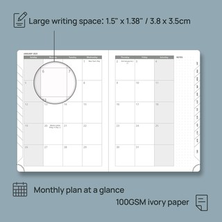 POPRUN 2025 Weekly Planner