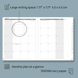 POPRUN 2025 Weekly Planner