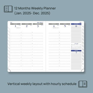 POPRUN 2025 Weekly Planner