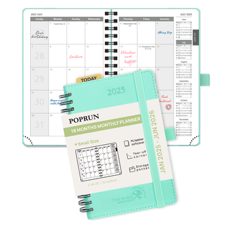 POPRUN 2025 Monthly Planner