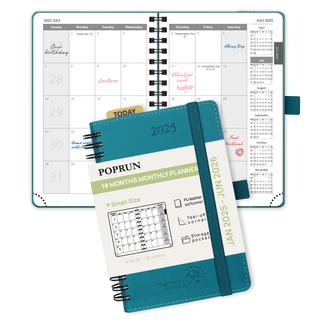 POPRUN 2025 Monthly Planner