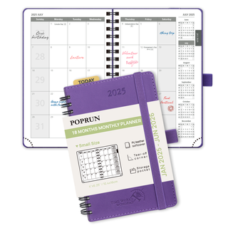 POPRUN 2025 Monthly Planner