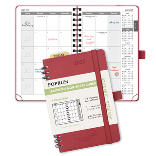 POPRUN 2025 Monthly Planner