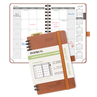 POPRUN 2025 Monthly Planner