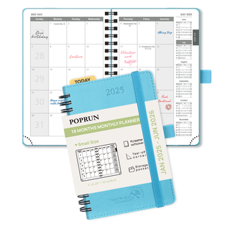 POPRUN 2025 Monthly Planner