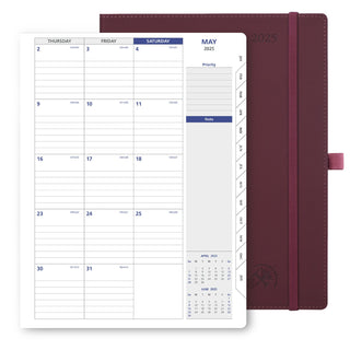 POPRUN 2025 Monthly Planner