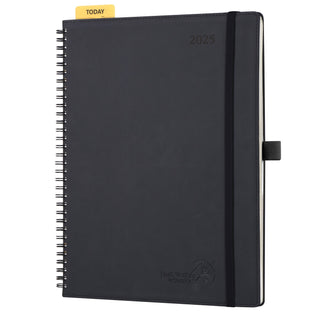 POPRUN 2025 Weekly Planner Black