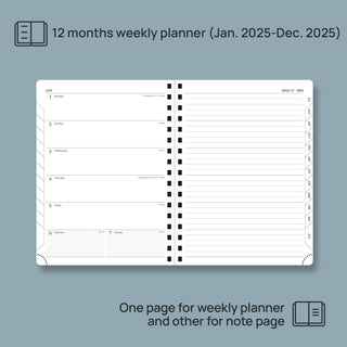 POPRUN 2025 Monthly Planner