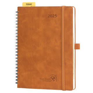 POPRUN 2025 Monthly Planner Neo Brown