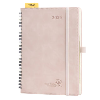 POPRUN 2025 Monthly Planner Sakura Pink