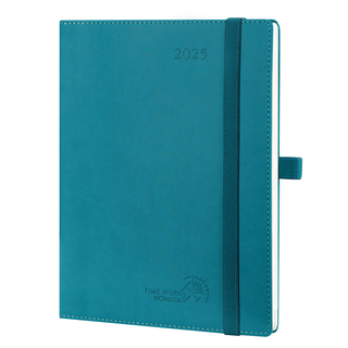 POPRUN 2025 Weekly Planner Pacific Green