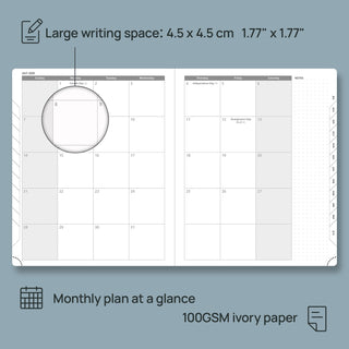 POPRUN 2025 Weekly Planner