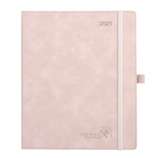 POPRUN 2025 Weekly Planner Sakura Pink