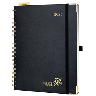 POPRUN 2024 Daily Planner Black